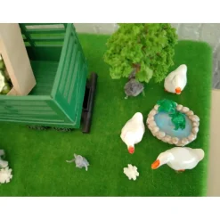 Geschenk Garten Deko – Einzigartige Szene für den Bauernhof oder den Landwirt Deines Vertrauens vom SaBienchenshop