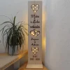 Geschenk goldene Hochzeit - Jubiläum -  personalisiert - beleuchtet
