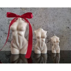 GESCHENK I Body Candle I Groß I 20 cm I Torso Kerze I Valentinstag I Geschenkidee I Personalisiert I Sojawachskerze