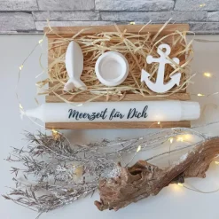 Geschenk Meer: Maritime Kerze & Deko – Perfektes Geschenk für Meeresliebhaber