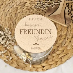 Geschenk Oma Name personalisiert, Vorratsglas weltbeste Oma, Geburtstagsgeschenk Oma, Geschenkidee Geburtstag, Muttertag