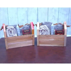 Geschenk Set Geschenk Idee Wellness Holzbox "Mann " Geburtstagsgeschenk