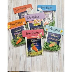 Geschenk to go, Handgemachte Teetüten – kleines Geschenk zu Ostern für Kollegen & Freunde