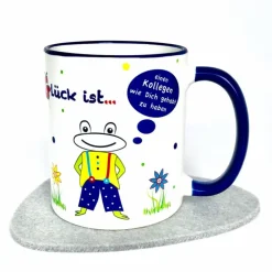 Geschenk zum Abschied für Kollegen, Glück ist einen Kollegen wie Dich gehabt zu haben