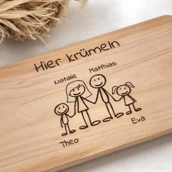 Geschenk zum Einzug ins Haus | Familien Türschild aus Holz | Einzugsgeschenk Haus | Einweihungsgeschenk Haus und Wohnung