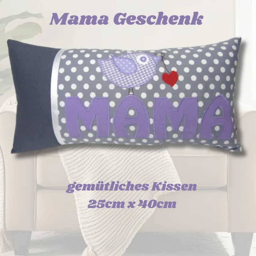 Geschenk zum Muttertag Mama Kissen Geburtstagsgeschenk Beste Freundin Kuschelkissen