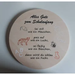 Geschenk zur Einschulung | Geschenk zum Schulanfang | ABC Schützen | Endlich Schuldkind