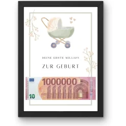 Geschenk zur Geburt | Karte Geburt | Geldgeschenk zum ausdrucken | digitaler Download | Glückwunschkarte | Baby Geschenk