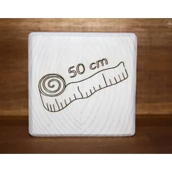 Geschenk zur Geburt, personalisiert, weiß I Holzwürfel/Erinnerungswürfel mit Geburtsdaten, weiß