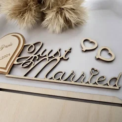 Geschenk zur Hochzeit | Geld für Hochzeit verschenken | Hochzeitsgeschenk mit Wunschgravur | Geldgeschenk zur Hochzeit |