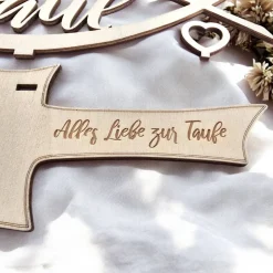 Geschenk zur Taufe | Geldgeschenk zur Taufe | Taufgeschenk Geld mit Wunschgravur | Geschenk zur Kommunion personalisiert