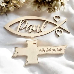 Geschenk zur Taufe | Geldgeschenk zur Taufe | Taufgeschenk Geld mit Wunschgravur | Geschenk zur Kommunion personalisiert