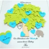 Geschenk zur Taufe, Taufgeschenk Junge, Elefanten, Lebensbaum, Taufbaum, Geschenk zur Geburt Junge