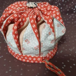 Geschenkbeutel aus Designerstoffen, in japanischem Stil, Omiyage Gift Bag, wieder verwendbar, mit Fingerlooping Kordel