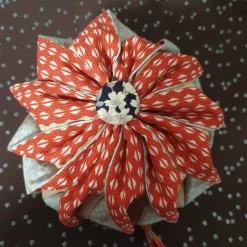 Geschenkbeutel aus Designerstoffen, in japanischem Stil, Omiyage Gift Bag, wieder verwendbar, mit Fingerlooping Kordel