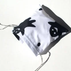 Geschenkbeutel Gespenster aus Baumwolle – Geschenkverpackung mit Tunnelzug