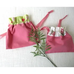 Geschenkbeutel Stoffbeutel Kordelzugbeutel Doppelpack