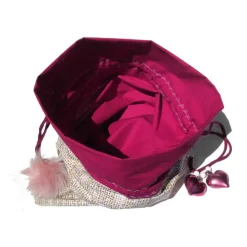 Geschenkbeutel XXL Nikolaussack Pinguin – Geschenkverpackung Weihnachten Baumwolle doppellagig