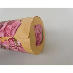 Geschenkbox , Flaschenetui für Hochzeit , Decopatch