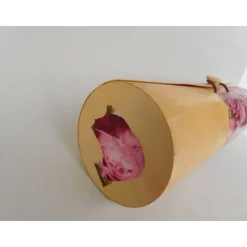 Geschenkbox , Flaschenetui für Hochzeit , Decopatch