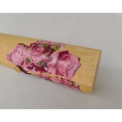 Geschenkbox , Flaschenetui für Hochzeit , Decopatch