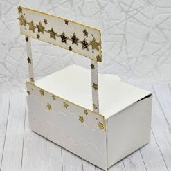 Geschenkbox Engel-Wichtelbox mit Stern & Schutzengel – Handgemacht & Individuell