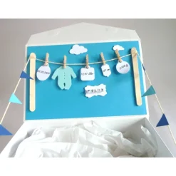 Geschenkbox, Erinnerungsbox zur Geburt/Taufe, personalisiert/individualisierbar mit den Geburtsdaten