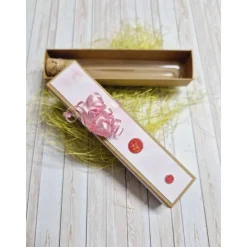 Geschenkbox für Geldgeschenk Reagenzglas – Handgemachte Geschenkidee