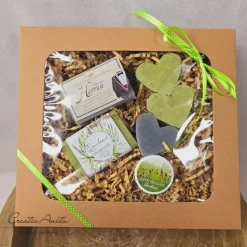 Geschenkbox für Männer mit hochwertigen Schafmilchseifen - Herrlich erfrischend