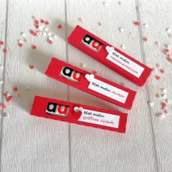 Geschenkbox für Schokoriegel * Herzensmensch * Aufmerksamkeit * Kleinigkeit * personalisiert