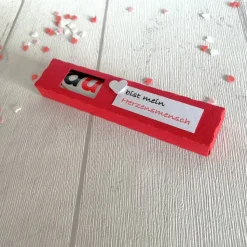 Geschenkbox für Schokoriegel * Herzensmensch * Aufmerksamkeit * Kleinigkeit * personalisiert