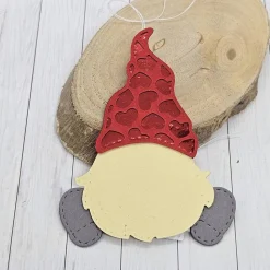 Geschenkbox Herz rot mit Wichtelanhänger – Romantische Geschenkidee für Verliebte