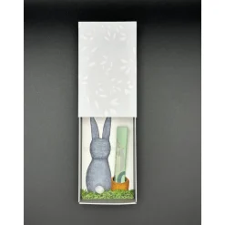 Geschenkbox Ostern: Handgemalte Osterhasen-Box für Geldgeschenke & Gutscheine