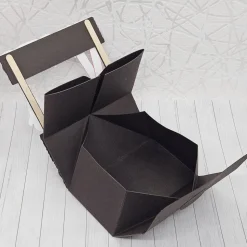 Geschenkbox Ski-Wichteline | Handgefertigt | Box für Geldgeschenke & Gutscheine | Abnehmbarer Anhänger | Winter-Deko