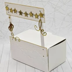 Geschenkbox Wichtelbox Engel-Wichteline mit Leier – Schutzengel Geschenkidee