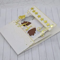 Geschenkbox Wichtelbox Engel-Wichteline mit Leier – Schutzengel Geschenkidee