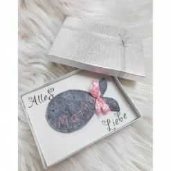 Geschenkbox/Geldgeschenkbox Fisch zur Taufe/Kommunion/Konfirmation/Firmung