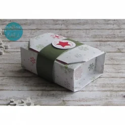 Geschenkboxl "Schneeflocke" aus der Manufaktur Karla