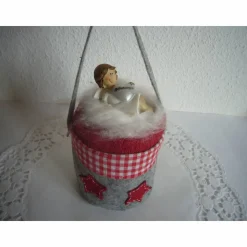 Geschenke Weihnachten Nikolaus Weihnachtsgeschenk Deko Advent Schutzengel rot Engel