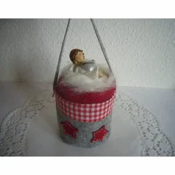 Geschenke Weihnachten Nikolaus Weihnachtsgeschenk Deko Advent Schutzengel rot Engel