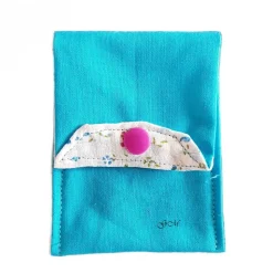 Geschenkebeutel – Kleine Stofftasche für Geschenke & Kindergeldbeutel, Handgemacht,  Türkis