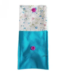 Geschenkebeutel – Kleine Stofftasche für Geschenke & Kindergeldbeutel, Handgemacht,  Türkis