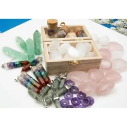 Geschenkebox, Edelsteinüberraschung, Edelsteinkiste, Adventskalenderfüllung, Nikolaus, Geschenkidee, Unisex, Mitbringsel