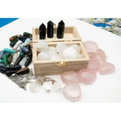 Geschenkebox, Edelsteinüberraschung, Edelsteinkiste, Adventskalenderfüllung, Nikolaus, Geschenkidee, Unisex, Mitbringsel