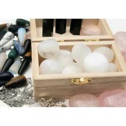 Geschenkebox, Edelsteinüberraschung, Edelsteinkiste, Adventskalenderfüllung, Nikolaus, Geschenkidee, Unisex, Mitbringsel