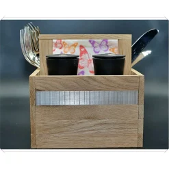 Geschenkekiste, Besteckkasten, mit individueller Gravur