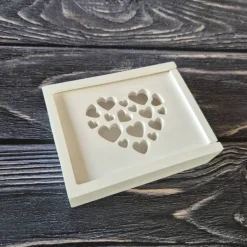 Geschenketui aus Gießbeton Schatulle für Geschenkkarten oder Schokoriegel Geschenkverpackung Geburtstgsgeschenk