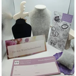 Geschenkgutschein zum selbst gestalten eines Schmuckstücks