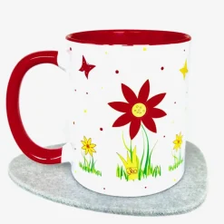 Geschenk-Idee beste Freundin Tasse Glück ist eine Freundin wie Dich zu haben,