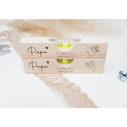 Geschenkidee für Papa, Vatertagsgeschenk, Wasserwaage, Geschenk Papa, Geburtstag, Vatertag, Weihnachtsgeschenk, Gesc